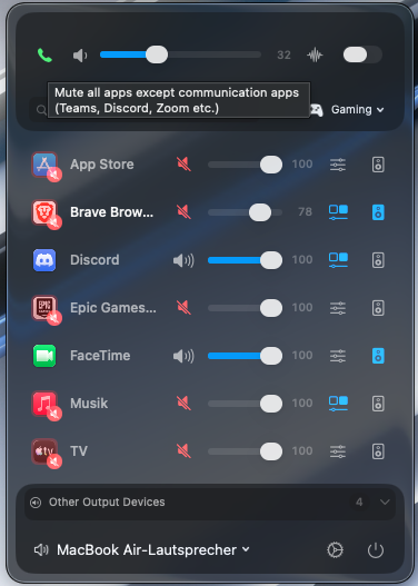 Focus Mode for calls